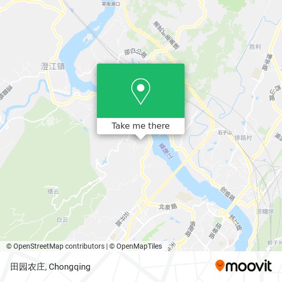 田园农庄 map