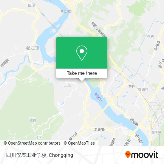 四川仪表工业学校 map
