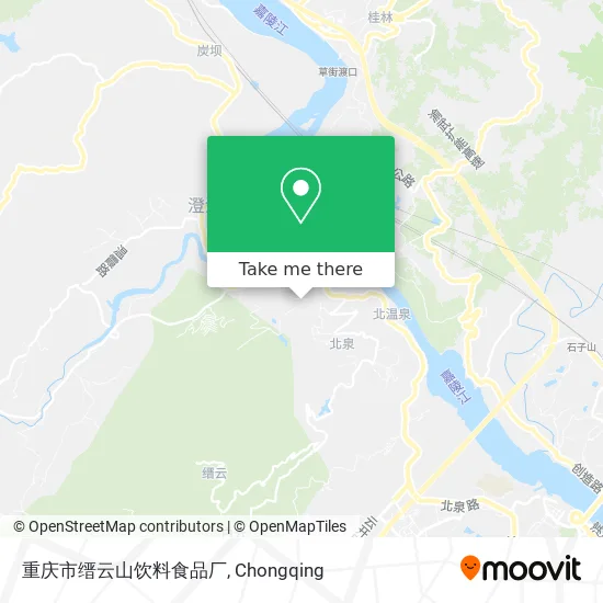 重庆市缙云山饮料食品厂 map