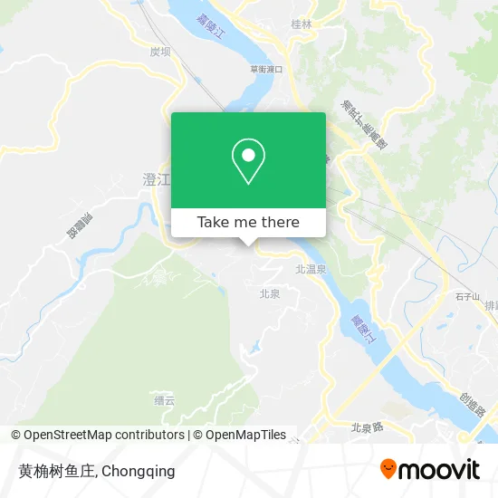 黄桷树鱼庄 map