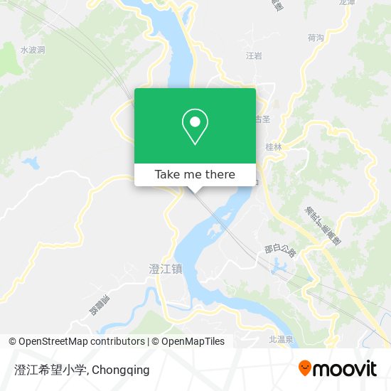 澄江希望小学 map