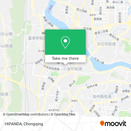 HIPANDA map