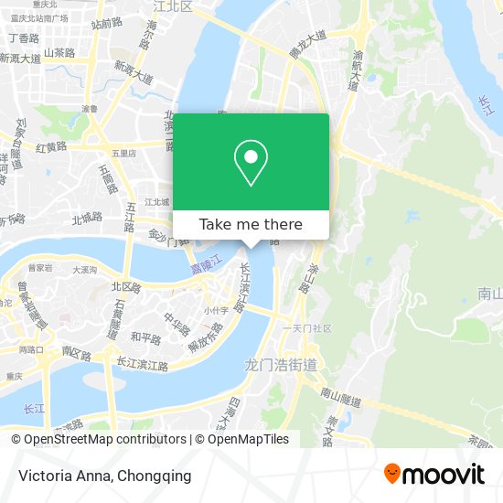 Victoria Anna map