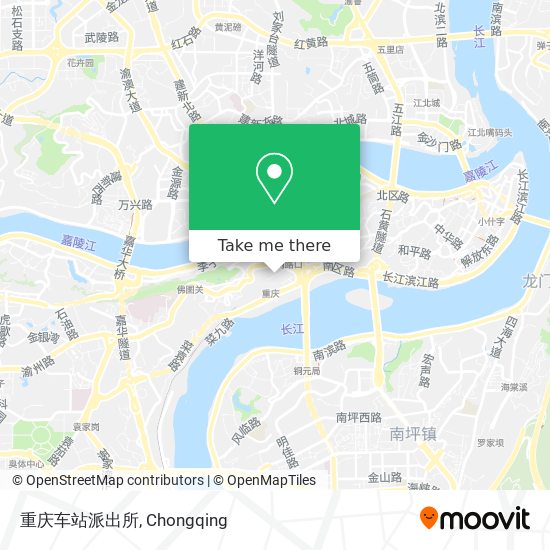 重庆车站派出所 map