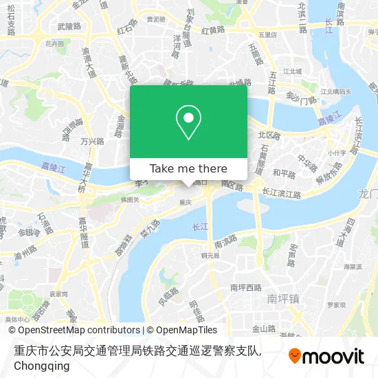 重庆市公安局交通管理局铁路交通巡逻警察支队 map