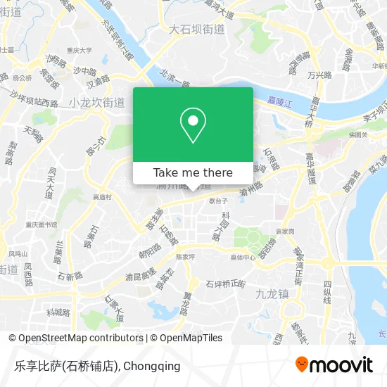 乐享比萨(石桥铺店) map