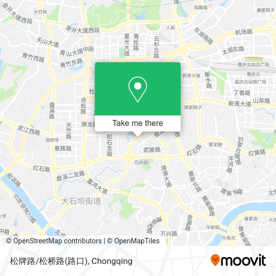 松牌路/松桥路(路口) map