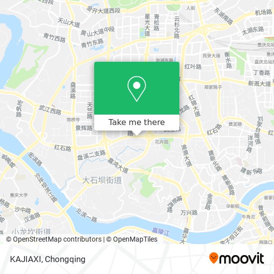 KAJIAXI map