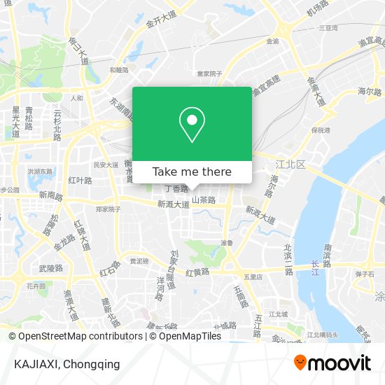 KAJIAXI map