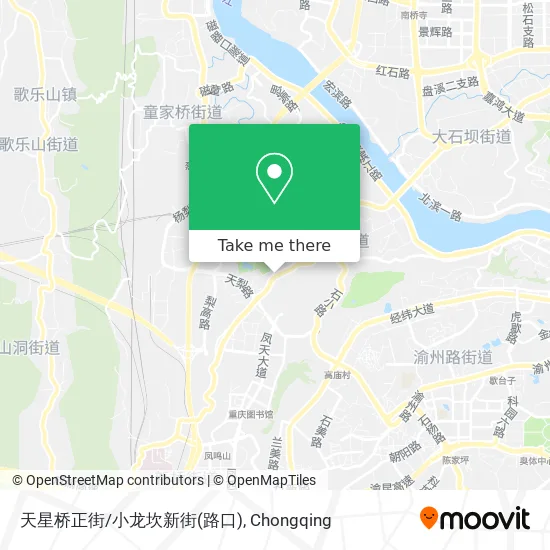 天星桥正街/小龙坎新街(路口) map