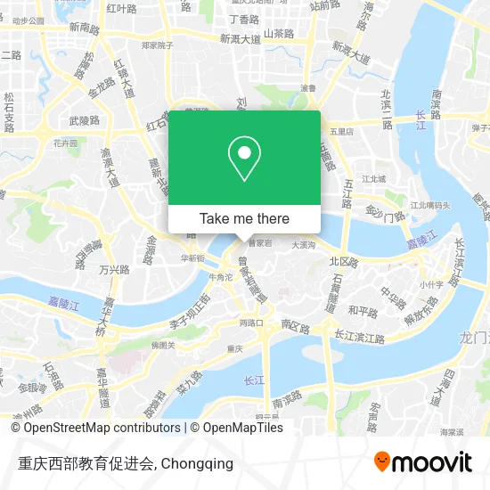 重庆西部教育促进会 map