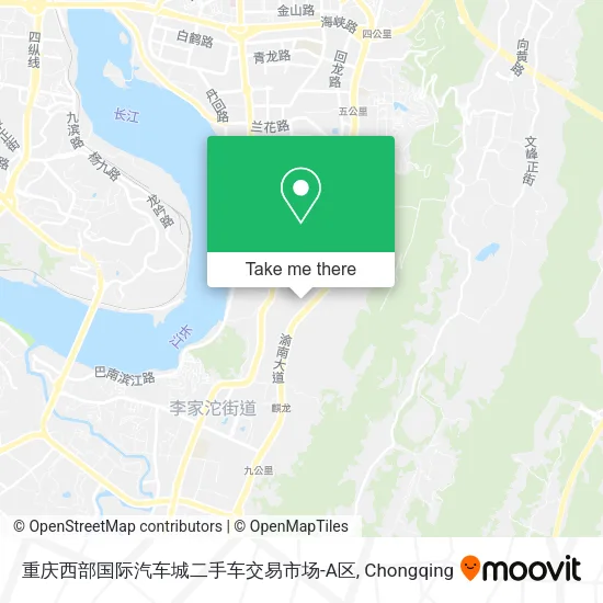 重庆西部国际汽车城二手车交易市场-A区 map