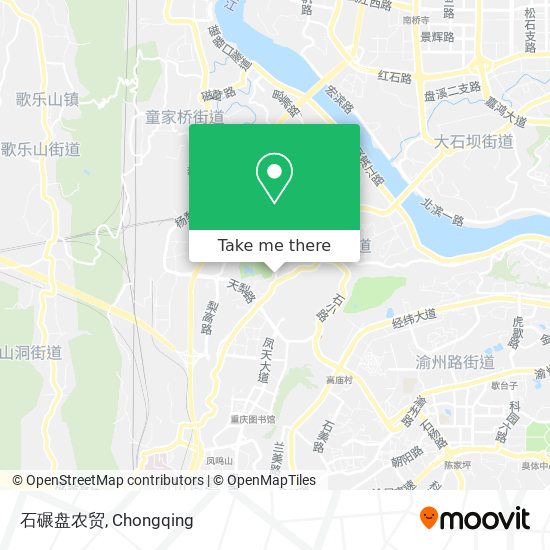 石碾盘农贸 map