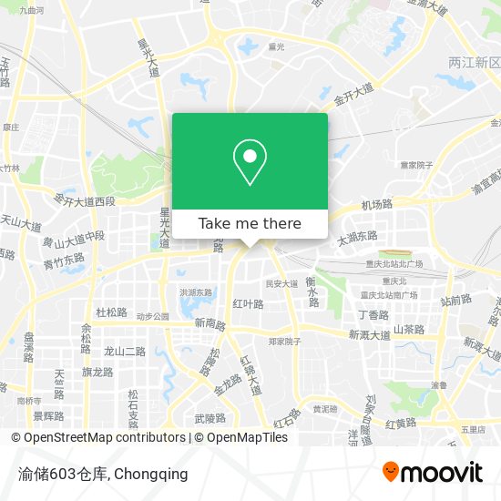 渝储603仓库 map