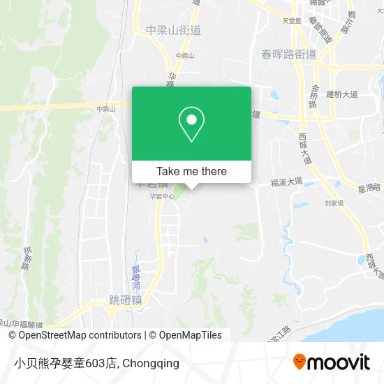小贝熊孕婴童603店 map