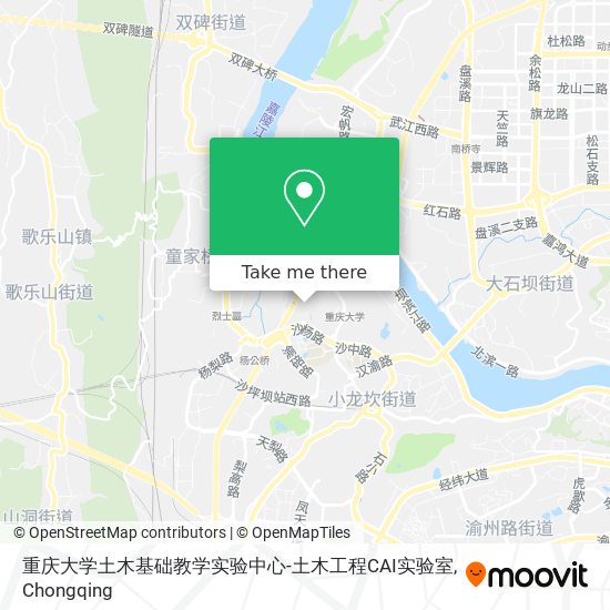 重庆大学土木基础教学实验中心-土木工程CAI实验室 map