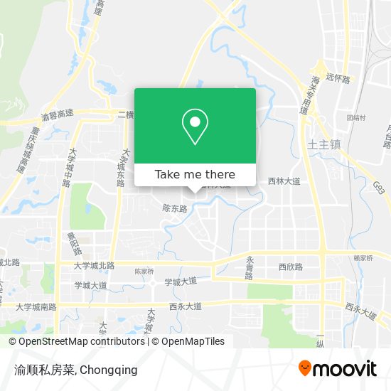 渝顺私房菜 map