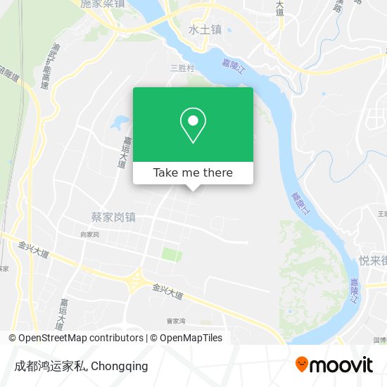 成都鸿运家私 map