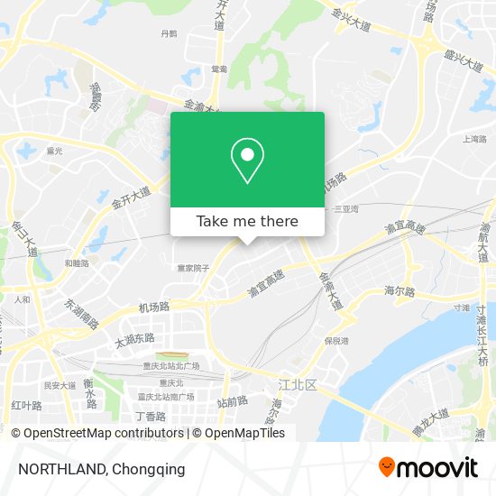 NORTHLAND map