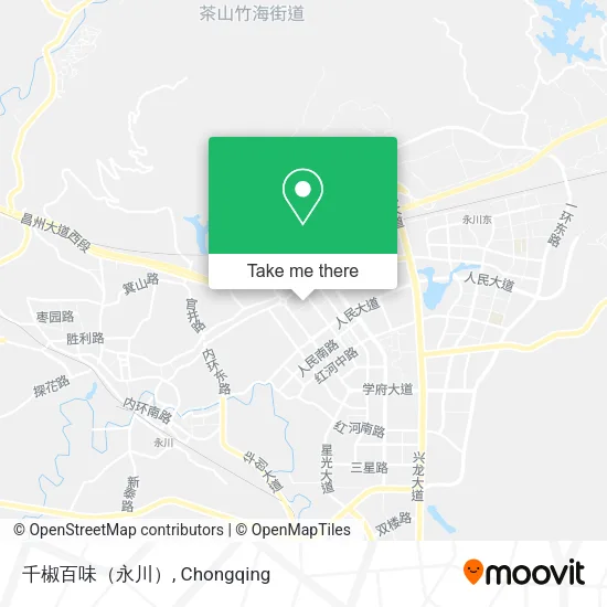千椒百味（永川） map