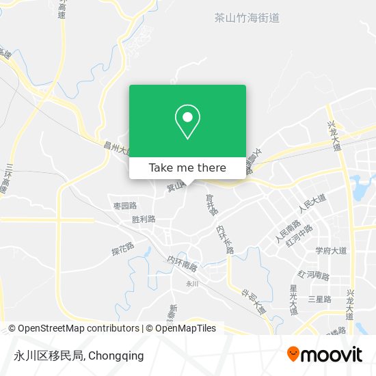 永川区移民局 map