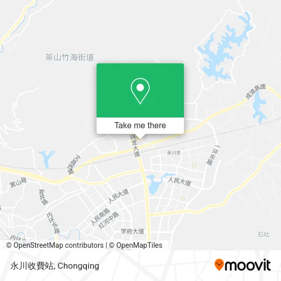 永川收費站 map