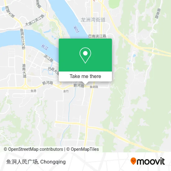 鱼洞人民广场 map