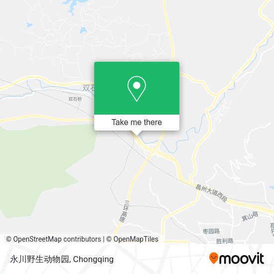 永川野生动物园 map