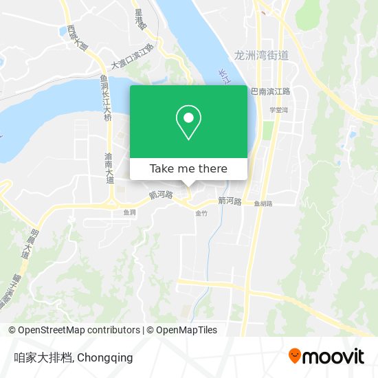 咱家大排档 map