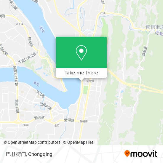 巴县衙门 map
