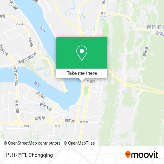 巴县衙门 map