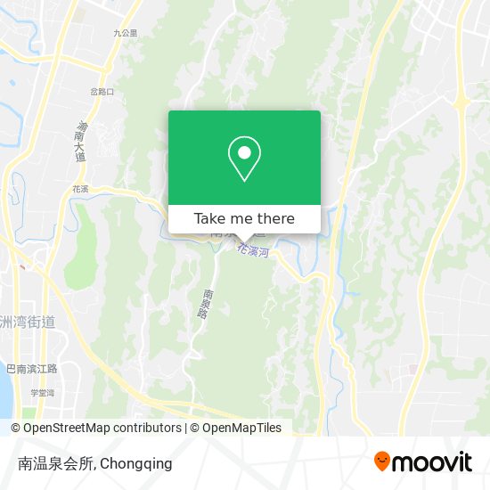 南温泉会所 map