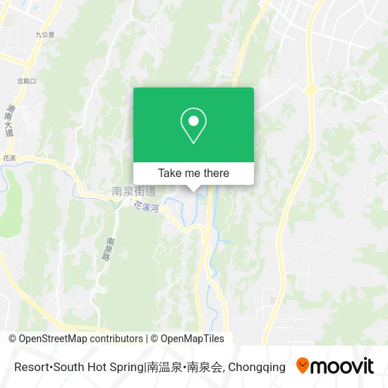 Resort•South Hot Spring|南温泉•南泉会 map
