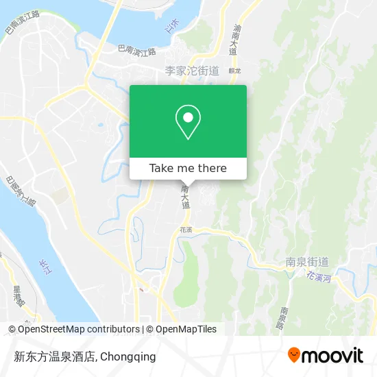 新东方温泉酒店 map