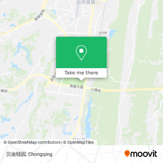 贝迪颐园 map