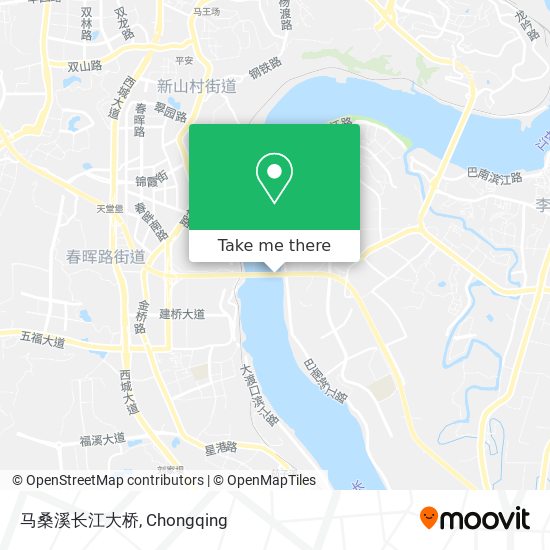 马桑溪长江大桥 map