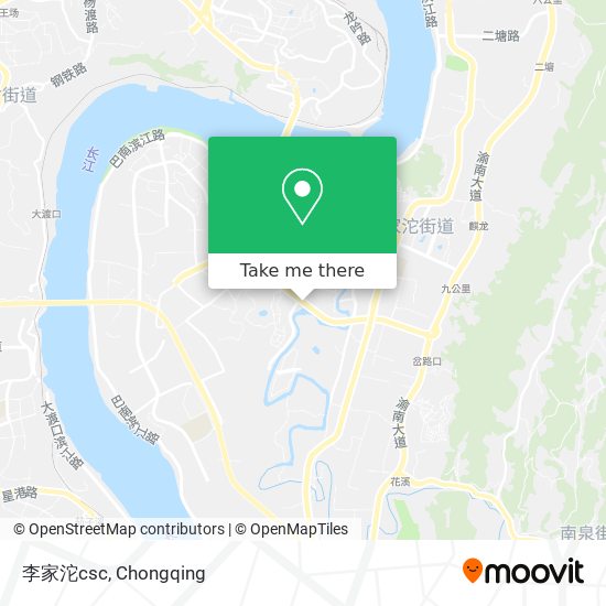 李家沱csc map