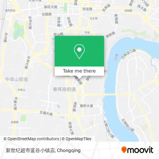 新世纪超市蓝谷小镇店 map