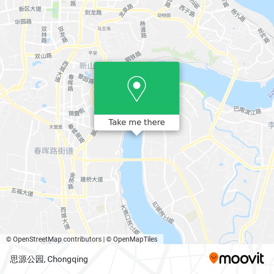 思源公园 map