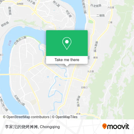 李家沱的烧烤摊摊 map