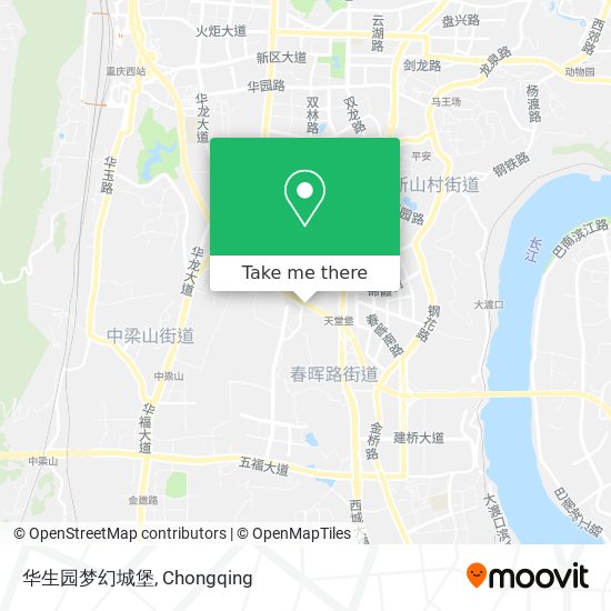 华生园梦幻城堡 map