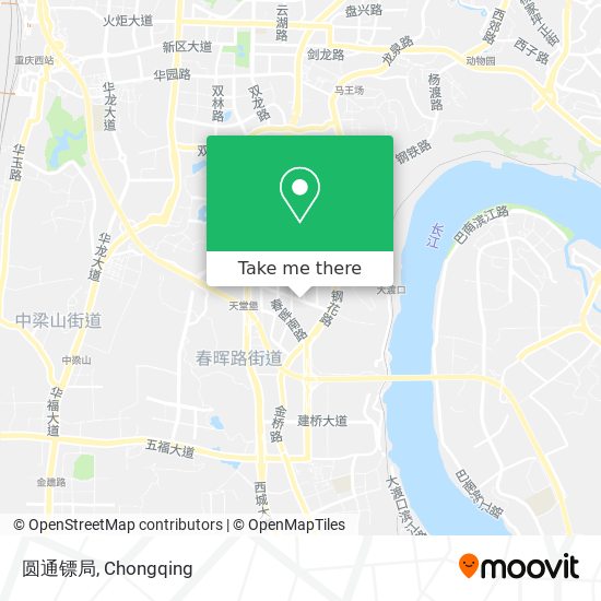 圆通镖局 map