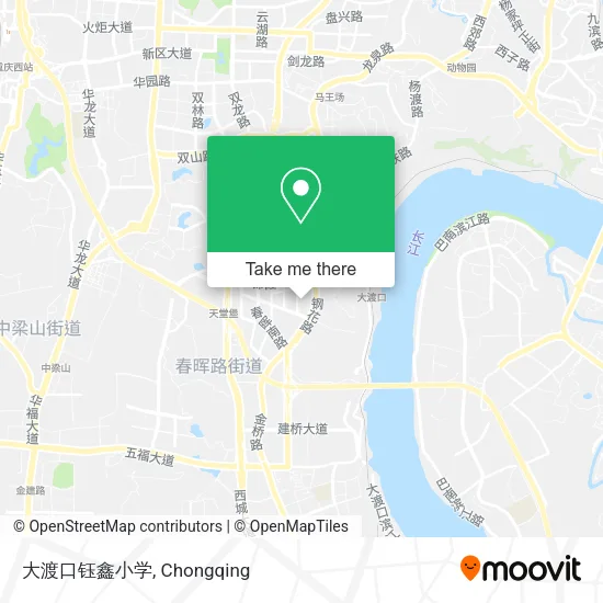 大渡口钰鑫小学 map