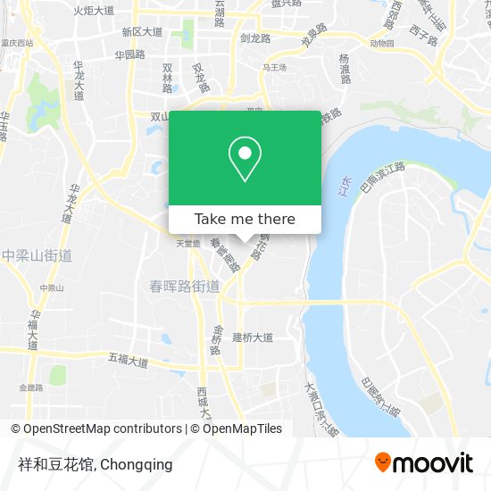 祥和豆花馆 map