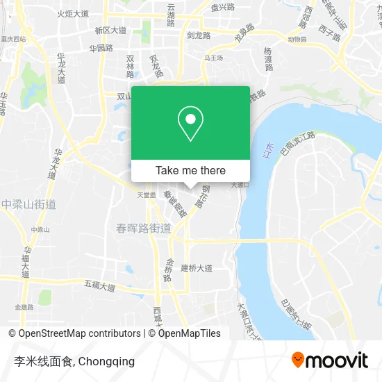 李米线面食 map