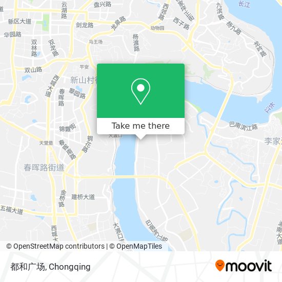 都和广场 map