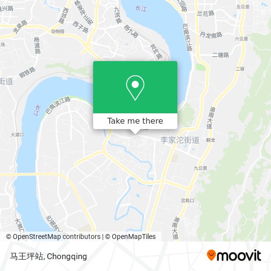 马王坪站 map