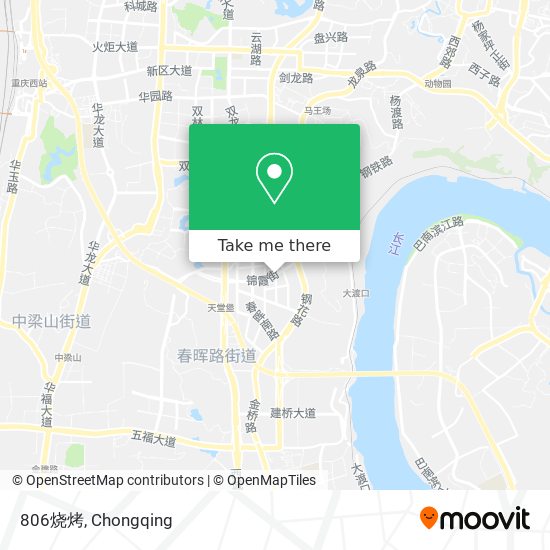 806烧烤 map