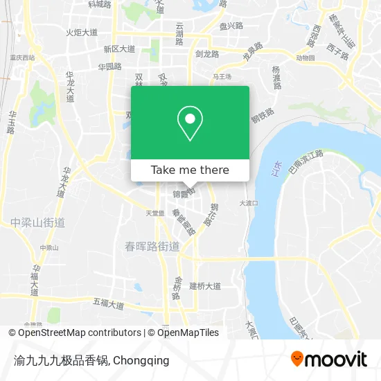 渝九九九极品香锅 map