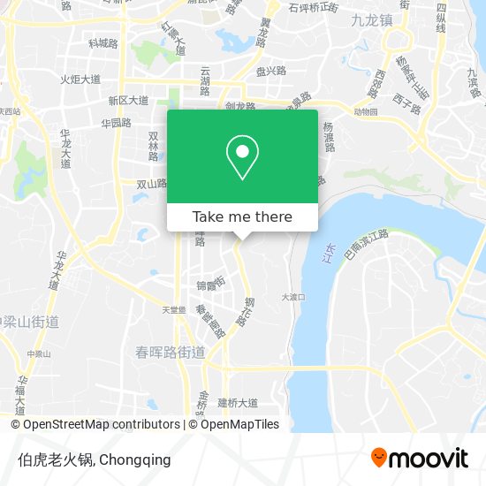 伯虎老火锅 map